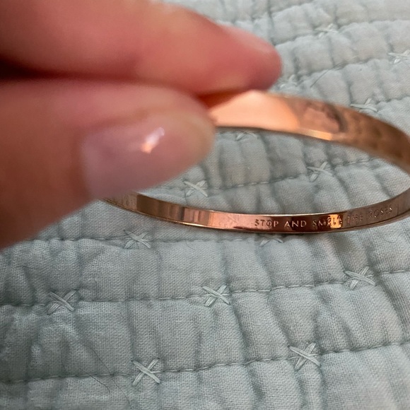 Rose gold Kate spade bangle - Picture 2 of 3